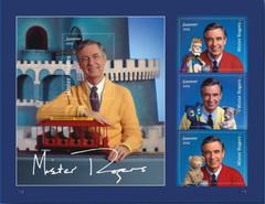 #6097 2026 Stamp Encore Mister Rogers Stamp S/Sheet – MNH