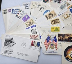 First Day of Issue Lot of 20 Commemorative Stamped Envelopes Vintage 1999 2000