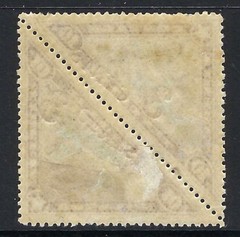 Liberia # 162-a Mint Pair Upright & Inverted “3” Error Triangle 1918 Surcharge