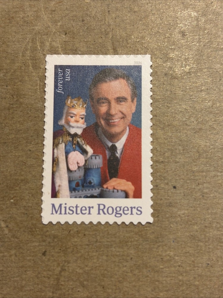 2026 US Postage #6097 Mister Rogers Single MNH Stamp Free Shipping