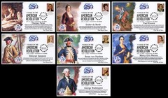 26-128, 2026, SC 6068a-y, Complete Set (25 Covers), Figures of the American Revo