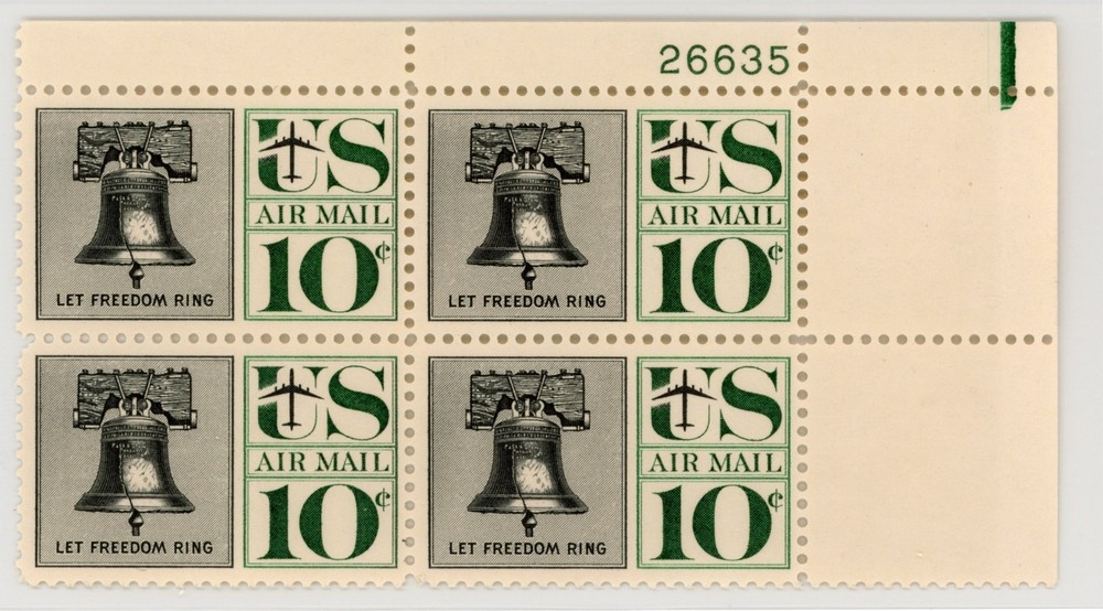 US Scott #C57 Plate Block | Mint NH | VF Very Fine