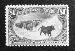 ZVA US Stamps #292 Original Gum, Hinged, Reperfed at Right, Very Fine CV $1500