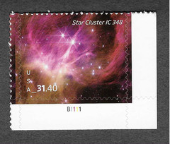 2025 US 5955 PLATE NUMBER SINGLE EXPRESS MAIL 31.40 RATE STAR CLUSTER MNH