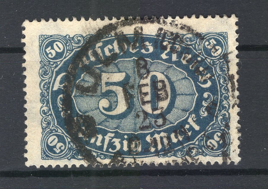 DR-Infla 246 PFI Abart Stamp Expert Checked Handstamped (y75727
