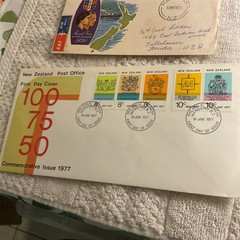 NEW ZEALAND-(1955-1987)-HISTORICAL Events.lot of 5 Covers #24