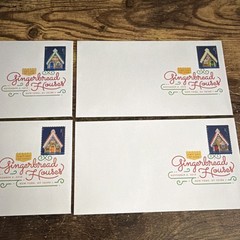 Gingerbread Houses First Day Cover Forever Stamp United States 2011-Present