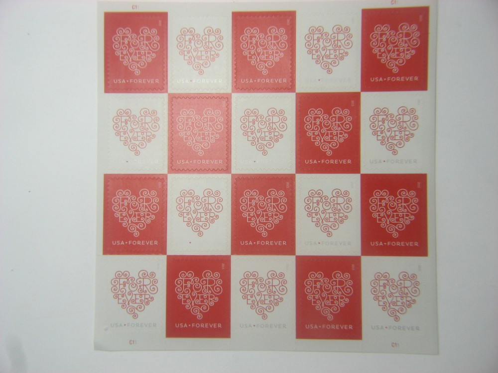 USPS Forever 20 Forever Stamps