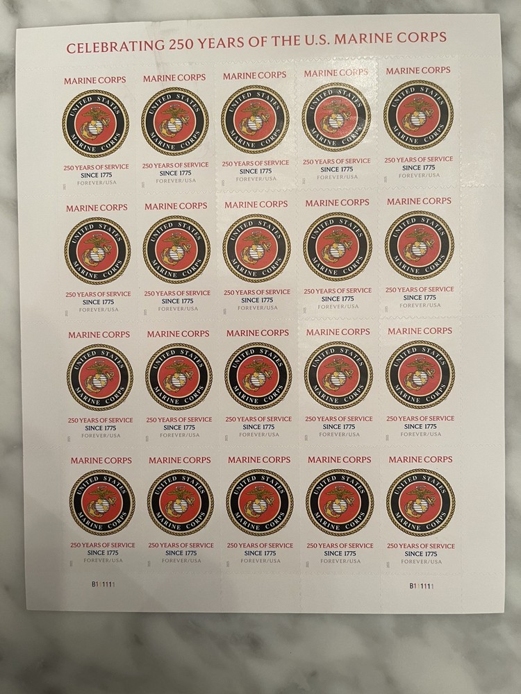 2026 Sc# 6010.6012 US Army Navy Marines Anniversary MNH Full Sheets Great Price