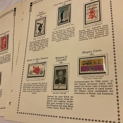 U.S.-(-1965-)-HISTORICAL EVENTS-lot Of 11-Stamps-ON ALBUM PAGE-MINT-#30
