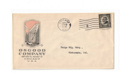 Building, Multi-Color Illustrated Advertising, 2 cent Harding, Chicago IL 1924