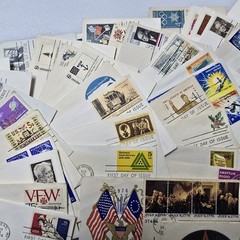 First Day of Issue Lot of 20 Commemorative Stamped Envelopes Vintage 1999 2000