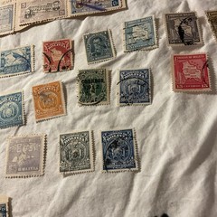 BOLIVIA-(-1910-1950-)-HISTORICAL EVENTS -LOT OF 53-STAMPS-MH/USED-B02