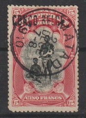 Congo – 1909 – COB 38L – SCOTT 39a – Handstamped – Used –