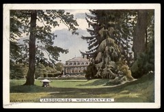 Germany 1912 Zeppelin Schwaben Eugene Bracht Wolfsgarten Si10.1.18 Flown P 89295