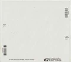 USPS BIRDS OF PREY PEEL and STICK Sheet of 20-85 CENT Stamps Sent from OKC, OK