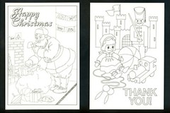 Postal Stationery Ireland postal card LOT OF 7 Halloween Santa holidays 1987