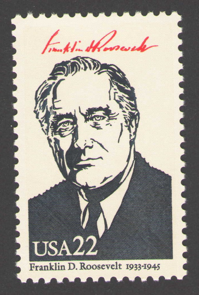 US. 2219d. Franklin D. Roosevelt (1882-1945) 32nd President (1933-4/12/1945)