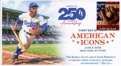 26-208, 2026, American Icons, Complete Set (13 Covers) First Day Cover, DCP