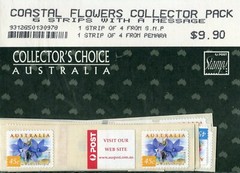 1999 Coastal Flowers – Peel & Stick Collectors Pack