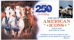 26-208, 2026, American Icons, Complete Set (13 Covers) First Day Cover, DCP