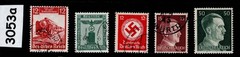 Stamps Adolf Hitler & Officials Third Reich Germany 1933-1945 WWII #3053a