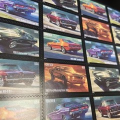 2022 USPS Pony Cars First Class Stamps – SC#5715-5719 MNH – 100 PCS IN TOTAL