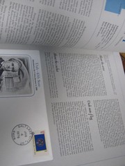 Book State Flag 50 First Day Covers 1976 Stamp Sheet Westport Collectors Society