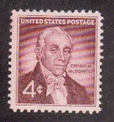 Scott #1138….4 Cent…Ephram McDowell…10 Stamps