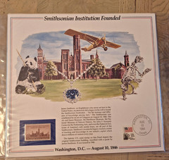 Mint- 16 United States Postal Service Historical Events cards 1983-84 w/stamps