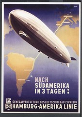 ✔️ GERMANY Reich Graf Zeppelin POSTCARD QUALITY REPRODUCTION