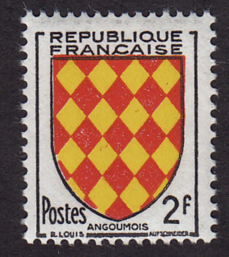 France #737 Mint MNH Original Gum Never Hinged Coats of Arms Stamp Very Fine