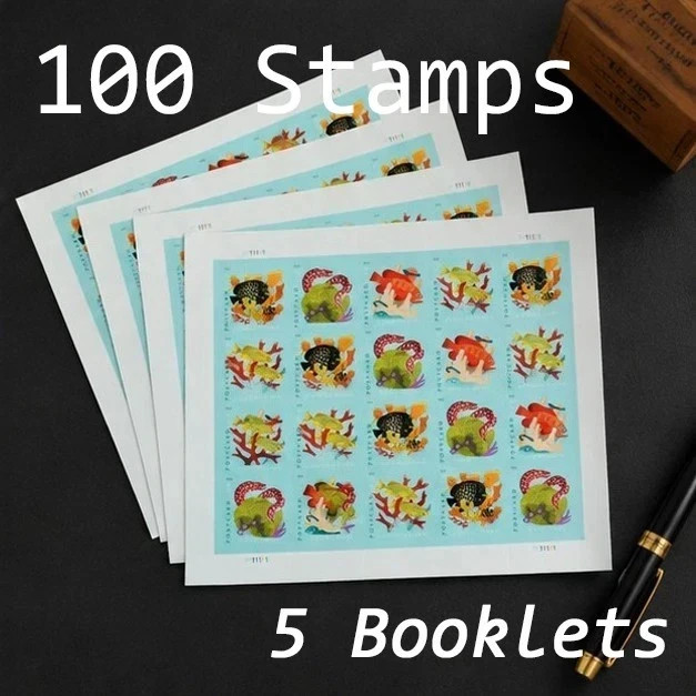 2019 USPS Coral Reefs Postcard Rate Stamps – 1 Sheet (100) New