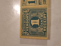 1930’s United States 1 Cent Ohio Vendor’s & Consumer’s Receipt Prepaid Sales Tax