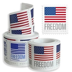 1 Rolls Of 100 US Postage Stamps (100 Stamps)