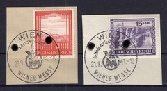 DR-3.Reich 804/5 Expedition Luxurious Briefstück 1933-1945