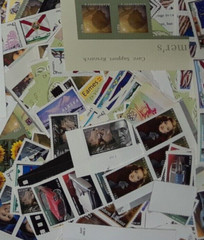 Unused 100 of Multiples & Strips & Singles of 42¢ US Postage Stamps USA FV $42.0