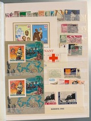 Worldwide Stamps Singles, Sets, Souvenir Sheets Plus M&U Many not Shown L2075