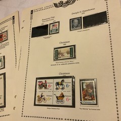 U.S.-(-1965-70-)-HISTORICAL EVENTS-lot Of 12 Stamps& 1 S.S-ON ALBUM PAGE-MINT#30