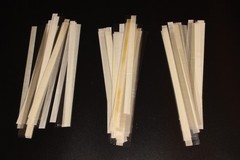 Lot of 60 Harris Small Crystal Mounts Self Stick Adhesive Type Loose
