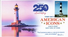 26-203, 2026, American Icons First Day Cover, Digital Color Postmark, Ralph Lau