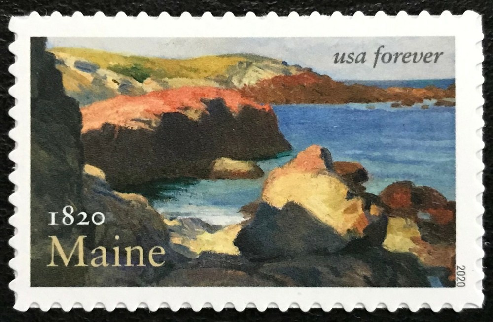 2020 Scott #5456 – Forever – MAINE STATEHOOD – Single Mint NH