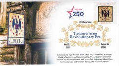26-184, 2026, Treasures of the Revolutionary Era, First Day Cover, Digital Color
