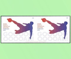 6104a North American Soccer World Cup 2026 International Imperf Pair NDC