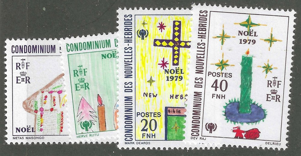 French New Hebrides # 292 – 295 MNH Flawless Cmplt Set! (’27 SCV $3.55)