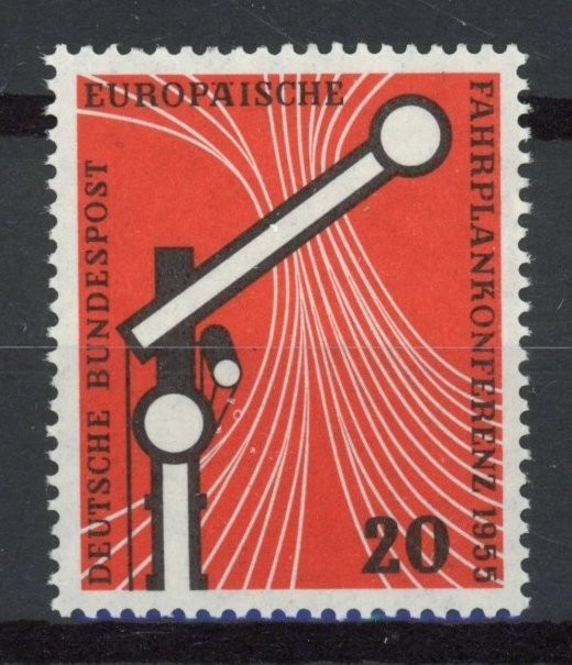 Germany 1955 : Good Very Fine MNH Stamp