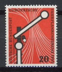 Germany 1955 : Good Very Fine MNH Stamp