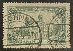 Travelstamps: Germany Deutches Reich Stamp Architecture – 1.25m Used Handstamped
