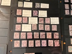 GB KEVII huge study collection in 3 High Values 2/6, 5/-, 10/- 16 cards *a512