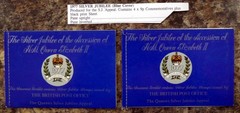 GB 1977 Special Silver Jubilee Appeal Booklets Both Upright & Inverted U/M GX267